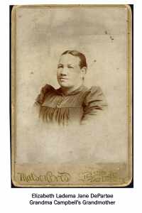Elizabeth Lodeama Jane De Party (1851 - 1912) Profile